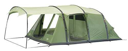 Vango Odyssey Inflatable Family Tunnel Tent, Epsom Green, Airbeam SC [Amazon Exclusive]