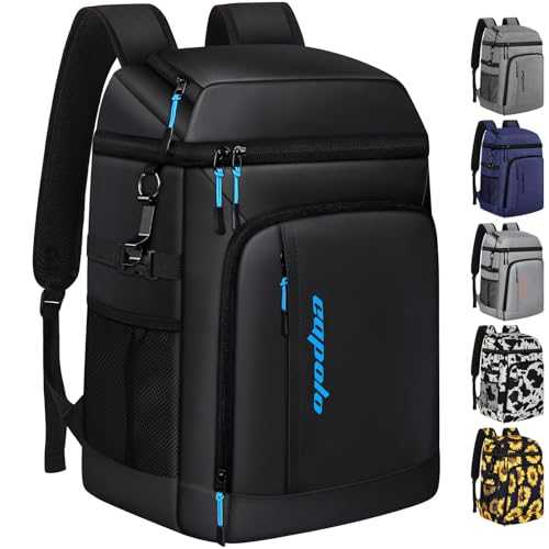 Capolo Cooler Backpack Insulated Leak Proof 36 Cans, Soft Camping Bacpack Cooler Thermal Bag Ice Ches