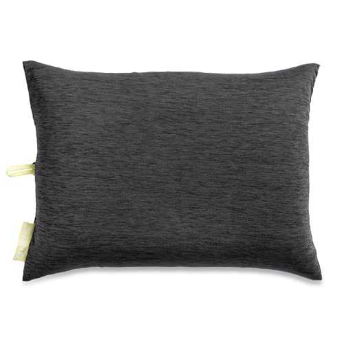 NEMO Equipment Fillo Elite Ultralight Backpacking Pillow - Black Pearl/Citron - One Size