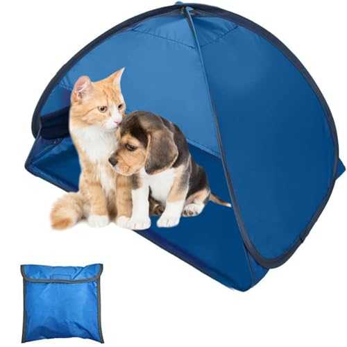 Blue Mini Head Tent, Size M Pop-Up Beach Tent, Beach Shelter, Pop Up Mini, Portable Headrest Tent, Sun Tent, Beach UV Protection, Sun Protection, Windproof, Shade Tent for Picnic, Beach, Camping