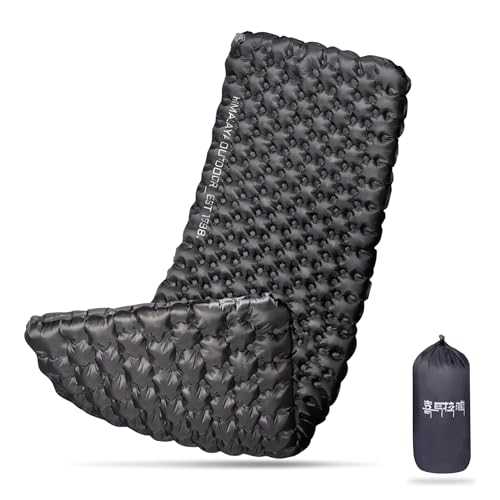 Self-Inflating Sleeping Mats for Camping Lightweight Compact Waterproof Camping Air Mattress Backpacking Sleep Pad with Pillow Camping Essentials Hiking Gears Camping Stuff