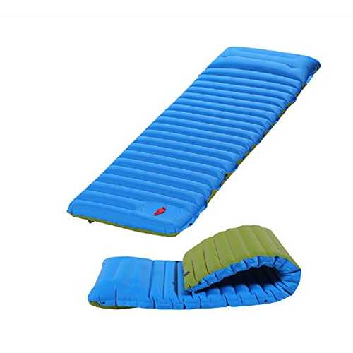 Ultralight Self-inflating Air Mattress Widen Sleeping Pad Splicing Inflatable Bed Beach Picnic Mat Camping Tent Air Cushion (b)