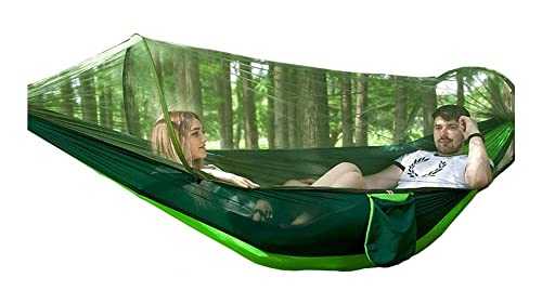 Hammock Camping Hammock with Net - 2 Person Ultra-Lightweight Outdoor Travel Hammocks Camping Hammock