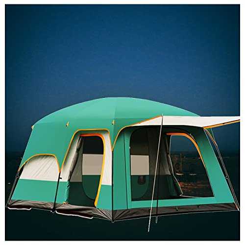 Frame Tent 5 to 8 Persons Sun Protection,Spacious Camping Tents Family Practical and Lightweight Double Skin Tent Ideal for Camping in the Garden Household faucets