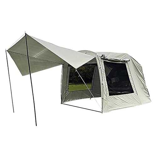 SUV Family Camping Tent with Tailgate Canopy – Versatile Car Tent for 5-6 People, Compatible with SUVs, MPVs, Hatchbacks, Minivans, and Sedans – Perfect for Outdoor Adventures