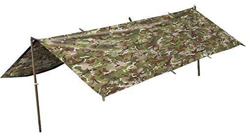 Army Waterproof Military Combat Basha Shelter Poncho Camo US & British Army Tent