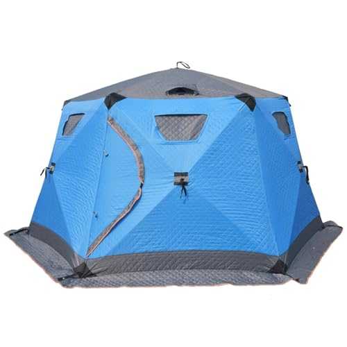 LIZHAYG Ice Fishing Shelter Fishing Tent For Winter Fishing Camping And Outdoor Activities Portable Lightweight Fishing Shelter