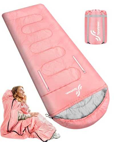 Sleeping Bag for Adults 220×85cm, 3-4 Season Warm & Cool Weather Sleeping Bag with Zippered Holes for Adults & Kids Camping,Traveling, Music Festival and Outdoors,1.9KG