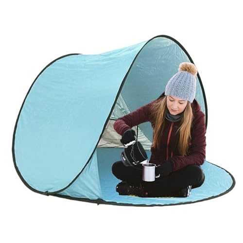 Instant Pop Up Camping Tent - Waterproof Family Shade | Lightweight Portable Shelter for Trekking, Backyard Sleepovers, Road Trips, Fishing Excursions, Festivals, and Outdoor Exploration