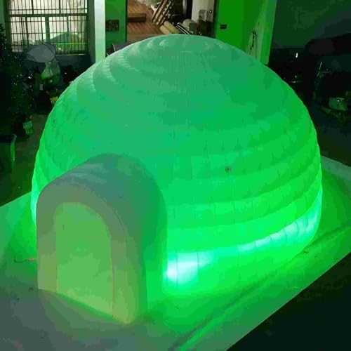 Inflatable Igloo Dome Tent Outdoor Dome Tent Portable Night Club Party Tent for Party Wedding Event Camping