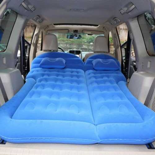 Car Inflatable Mattress for Range Rover Sport 5Seats 2010-2013 Portable Car Sleeping Bed for Home, Outdoor and Travel Camping Use in Your Car,B-blue 01