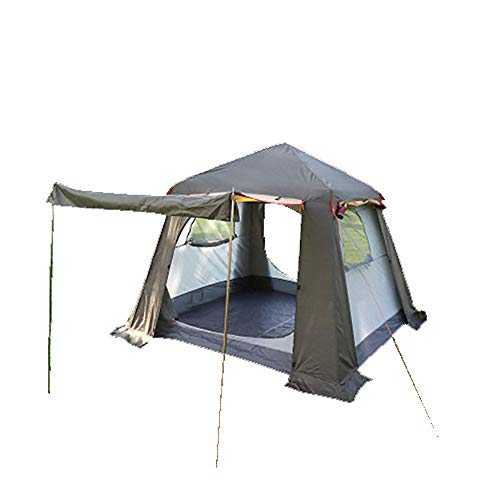 Tent Family Tent With High Ceiling Dome Porch Triple Ventilation Camping Tent