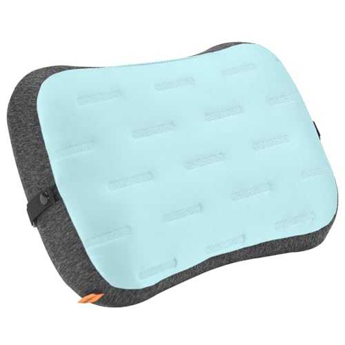 TREKOLOGY Inflatable Beach Pillow- Ultimate Comfort & Portability - Ergonomic Design - Compact Travel Pillow -ALUFT Mint SE