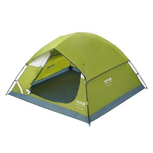 Vevor Tents Camping Tent,Tent for 2/3/4/6 Person, Easy Setup Waterproof Lightweight Backpacking