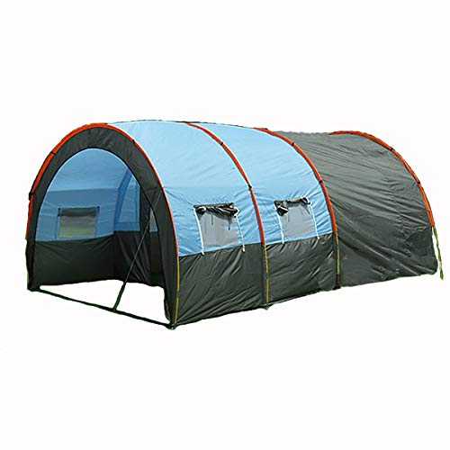 4-8man tent, one-room two-room multi-person outdoor Oversized waterproof strong camping tent, Tent with large space ventilation and smooth breathing beautiful scenery
