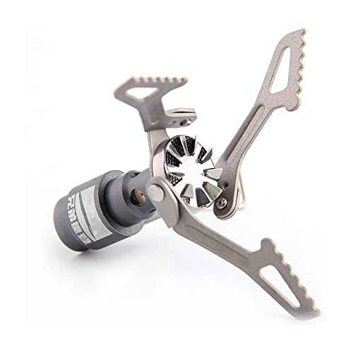 BRS Stove 3000T Stove Ultralight Backpacking Stove Titanium Camping, Backpacking Propane Burner (only stove)