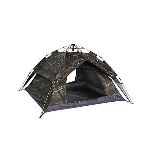 Tents Camping Tent 3 People Thicken Pop-Up Tents Camping Family Outdoor Portable Beach Tent Sun Shelter Protection Waterproof Tent, 215 * 215 * 135cm/84.6x84.6x53.1 Inch