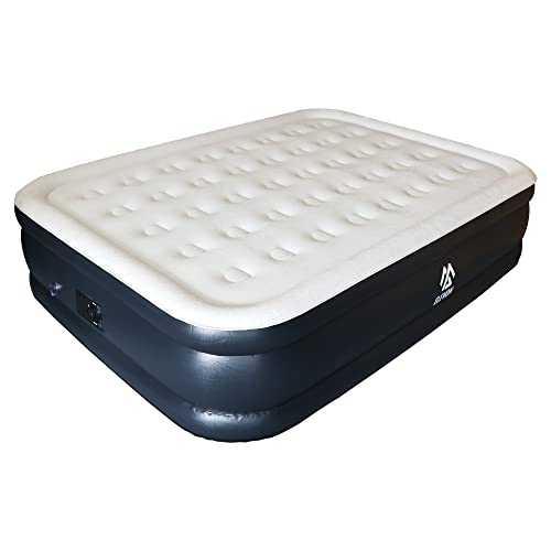 Elevon Air Mattress with Built in Pump - Luxury Double High Inflatable Bed for Home, Travel & Camping