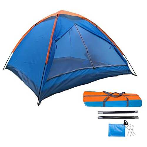 Kagodri Outdoor Camping Tent, Suitable for Camping Tent for 3-4 People Waterproof Single-layer Single-door Family Tent Suitable for Camping and Hiking