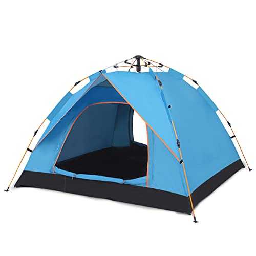 Pop Up Tent Instant Automatic Double Door 2-3 Person Camping Tents,with Carry Bag Family Dome Tent Waterproof Windproof, Uv Protection,for Hiking Traveling Outdoor B,2-3 People