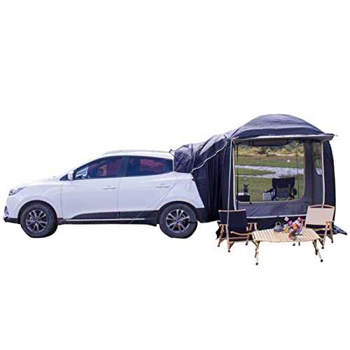 ZONLITYU Tents Outdoor Tent Car Rooftop Truck Rear Tent Camping Hiking Picnic Universal Shade Awning Self-driving Travel Portable Equipment