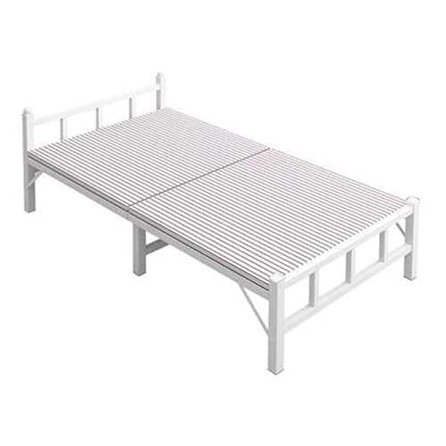 GXXINGIN Portable Folding Bed，Camping Cots,Folding Bed Installation Free Single Folding Bed Simple and Portable Home Nap Bed, Simple Office Nap Rest Bed Single Bed Portable Outdoor Folding Bed for Ca