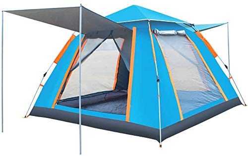 Four Sides Account Camping Automatic Tent Easily Set Up Outdoor Cabin To Carry