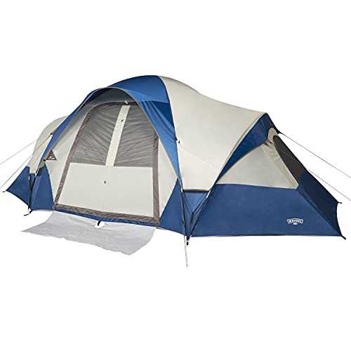 Wenzel 2-10 Person Dome Camping Tents for Car Camping, Travel, Festivals, Road Trips, and More