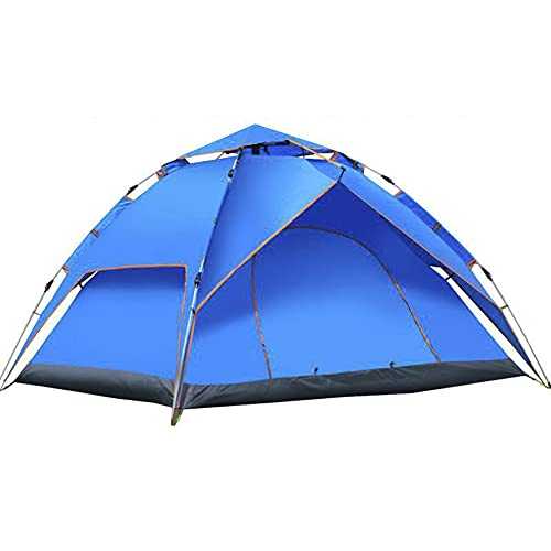 Pop Up Beach Tent Sun Shelter Portable Lightweight Instant Tent Pop Up Tent for 2 to 3 Person Automatic Opening Hydraulic Tent for Family Trip, Hiking, Picnic and Party