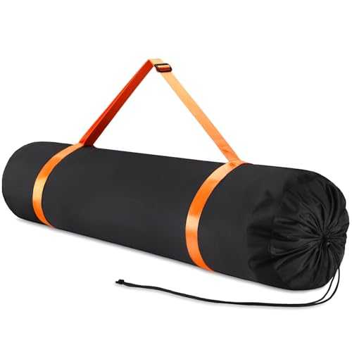 TOBWOLF Extra Large Camping Chair Replacement Bag, 120 x 27 cm Folding Chair Bag with Shoulder Strap, Heavy Duty Carrying Sack for Foldable Outdoor Lawn Fishing Chairs, Hammock, Tent, Yoga Mat