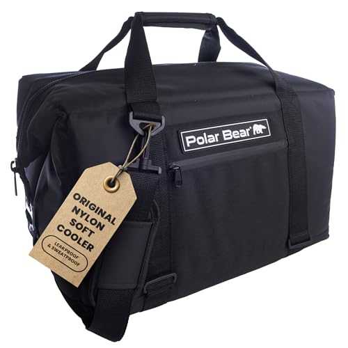24 Pack Soft Cooler, Black