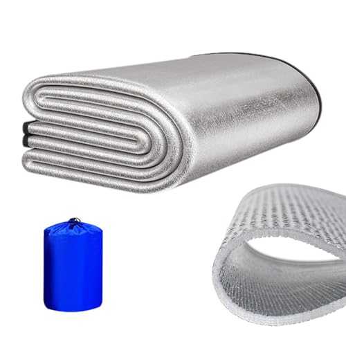 Sleeping Pad Camping - Outdoor Sleeping Pad, Foam Sleeping Pad | Luminum Foil Waterproof Picnic Mat, Waterproof Camping Mat, Folding Travel Sleeping Outdoor Beach Mat for Camping Hiking Picnic