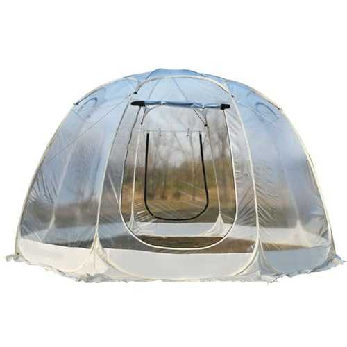 QUTBAG Inflatable Bubble Tent, 4-6 Person Instant Camping Dome Shelter Tent, Large Premium Oversize Greenhouse Weather Pod for Camping Backyard Party Stargazing