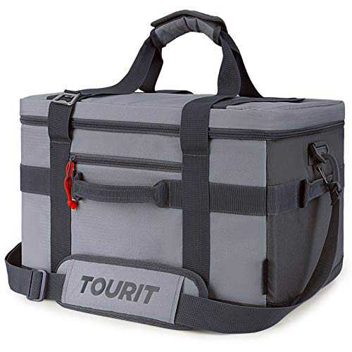 TOURIT Cooler Bag 40-Can Insulated Soft Cooler Large Collapsible Cooler Bag 32L Lunch Coolers for Picnic, Beach, Work, Trip