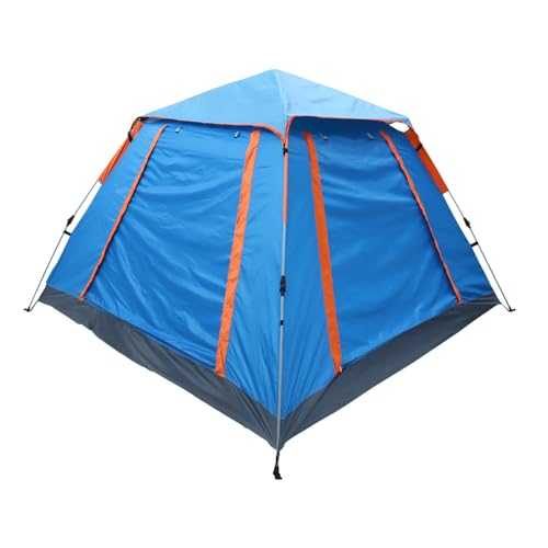TOGEVAL Travel Tent for Camping 6 Person Tent Poles Lightweight Folding Waterproof Canopy