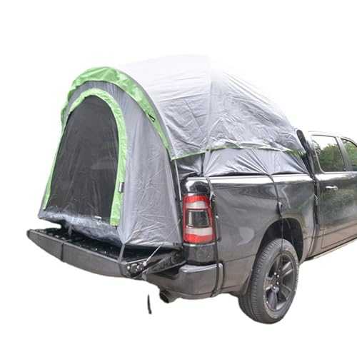 Pickup Truck Tent, Portable Truck Bed Tent for Camping, Waterproof PU2000mm Double Layer for 2-3 Person, Easy Setup