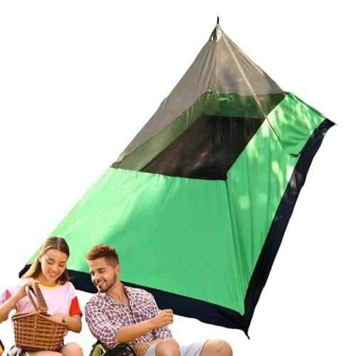 Backpacking Bivy Tent | Lightweight Rodless Tent,Triangular Tents for Camping, Waterproof Canopy Tent, Easy Setup Backpacking Tents for Outdoor Hiking