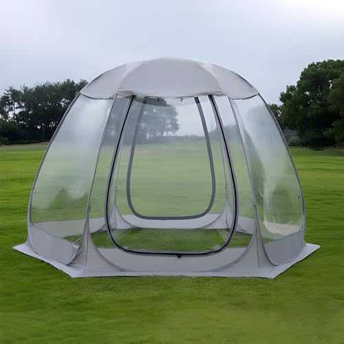 Bubble House Camping Tent, transparent weather-resistant, 360° panoramic views, ideal outdoor activities, stargazing and camping adventures