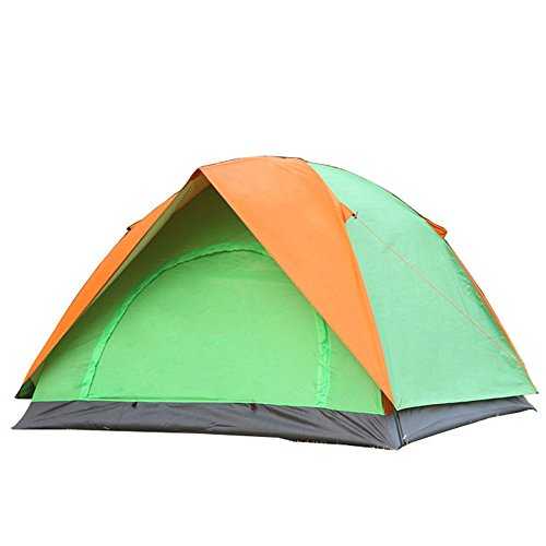 Family Tent 3 Person Tent Heavy Duty 3 Seasons Double Rain Protection Hiking Tent/Need to Be Assembled Ultralight Waterproof for Hiking Camping Outdoor Tent