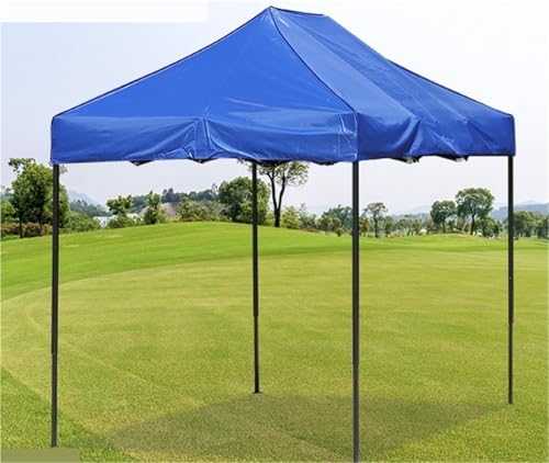 AWYYA Custom Canopy Tent 6x10 with Logo and Size, Folding Tent Canopy, Enlarged Double-layer Advertising Umbrella, Rainproof, Easy to Install(Blue)