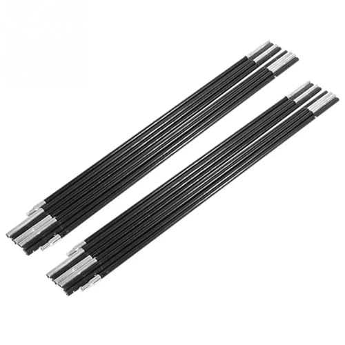 Telescopic Tarp Poles，Adjustable Tent Poles 2Pcs/Set Tent Rod 4.48/4Meter Camping Tent Pole 8/7mm Tent Supporting Rod Outdoor Camping Canopy Awning Frames Accessory Pop Up Beach Tent Pole Sets