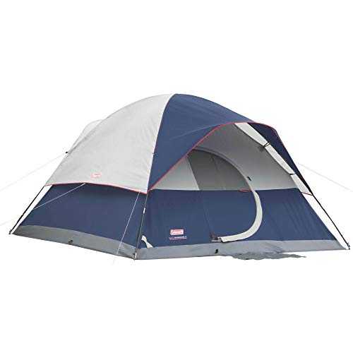 Coleman 4003865-SSI Tent 12X10 Elite Sundome 6 Person with LED Lighting - multi, N/A