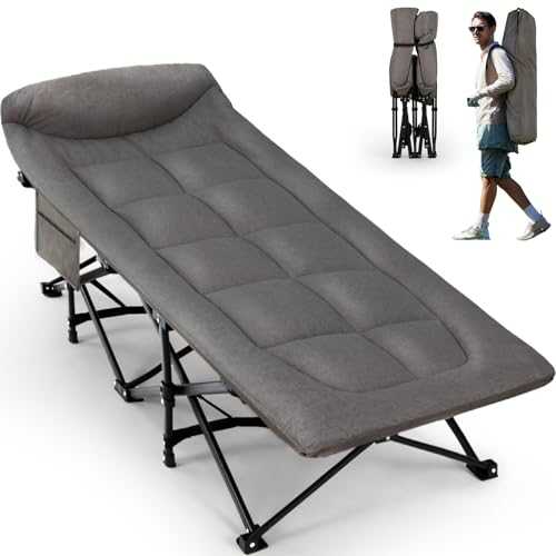 OVERMONT Oversized Folding Camping Bed for Adults