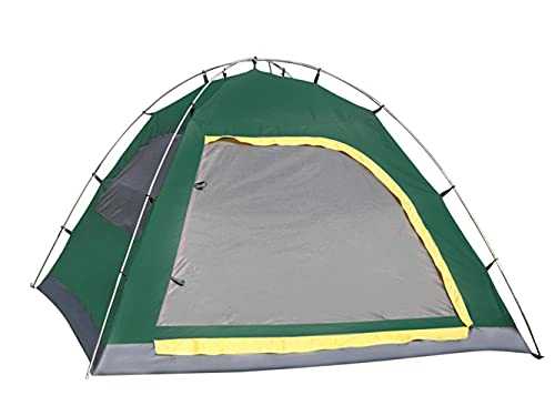 Camping Automatic Waterproof Tent Outdoor 4-6 People Elastic Waterproof Sunscreen Family Camping Tent Easy to Install And Package Suitable for Beach, Garden, Picnic