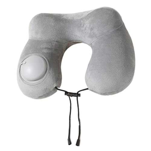 ZHENNB Soft Head Neck Light Weight Neck Pillow Shape Pillow Inflatable Travel Pillow For Travel
