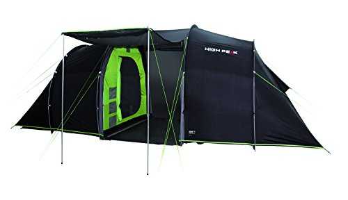 High Peak Tauris 4 Tent – Dark Grey/Green, L