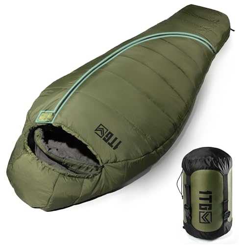 Mummy Sleeping Bag, All Season Sleeping Bag for Adults Cold Weather with Adjustable Hood, Phone Pocket for Hiking, Camping, Traveling, Adults & Kids