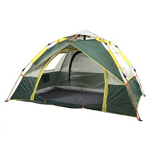 Folanda Camping Tent, Popup Tent Family Camping Tent 2-3 Person Instant Tent Automatic Tent with 2 Window, Waterproof Windproof Portable Camping Tent for Camping Hiking Backpacking Tent