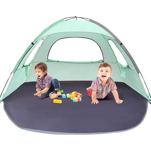 Beach Tent Sun Shelter, Beach Tent Pop Up Shade - Portable Beach Tents Outdoor Tent | Multi Scenario Beach Pop Up Tent for Lakes, Parks, Cami