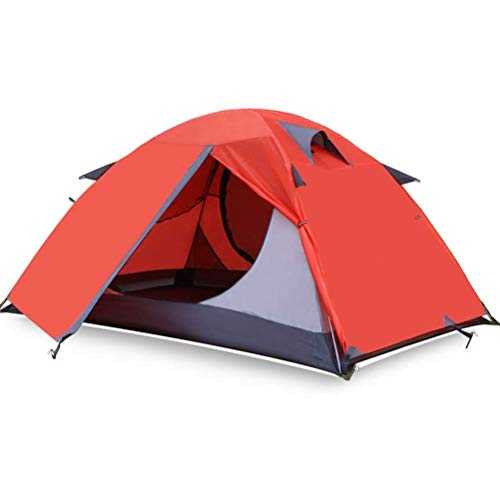 Portable Large Capacity Tent， Outdoor Double Three Seasons Wind and Rain Hand Set Aluminum Camping Camping Mountaineering Self-driving Tour Thick Made in China